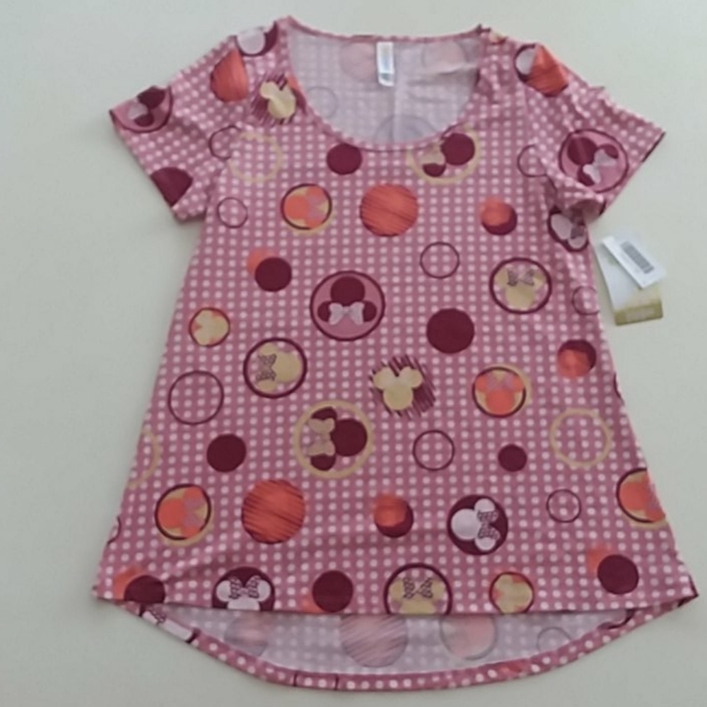 Lularoe Disney extra small Minnie Mouse classic t